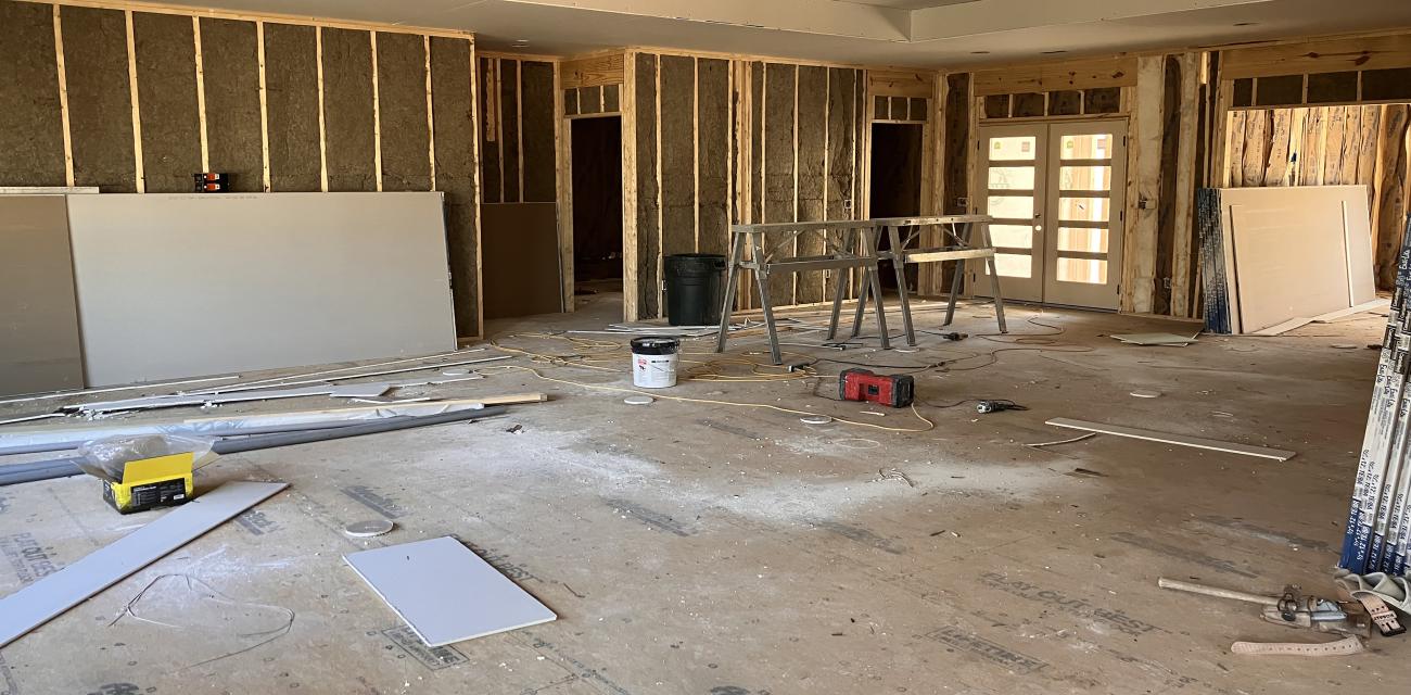 StudioG construction